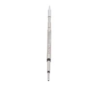 Eujgoov Pointe de Fer à Souder 2 Pièces, Remplacement Métallique pour JBC 210, Réglable de 32 à 572F, Parfait pour la Réparation de Circuits Imprimés (C210 020 Pointe droite)