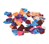 Eujgoov Points de Guitare Colorés Ensemble de Choix de Celluloïd avec 0,46 Mm 0,71 Mm,96 d'épaisseur Picks de Guitare Cédets Capo Acoustique Capo Accessoires Men Bass Electric Jazz Beatles Étui