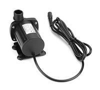 Eujgoov Pompe à Eau Submersible sans Balais 24 V, Mini Pompe à Eau CC avec Débit 2000 L H, Tête de 5 M, Faible Bruit Sous 30 DB pour de Cabine de Navire, Circulation d'Eau d'aquarium 40 à 212 F