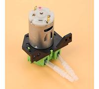 Eujgoov Pompe Péristaltique Pompe Doseuse Tête de Tube ABS DC12V 24V (24V