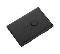 Eujgoov Porte-Cartes en Aluminium avec Serrure en Métal à la Mode et Pratique pour L'emmener n'importe où pour Les Collègues d'amis des Familles