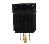 Eujgoov Prise Industrielle 20 A, Connecteur D'alimentation Mâle à 4 Broches avec Contacts en Laiton et Conception Anti-détachement, pour Applications électriques de Générateur de