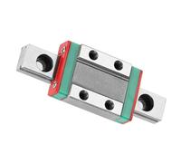 Eujgoov Rail Coulissant Linéaire, Rail de Guidage Linéaire de Chariot, Rail de Mouvement Linéaire Rail de Mouvement Linéaire LML9B Guide de Rail Linéaire Miniature avec Bloc de Rail en