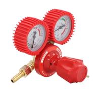 Eujgoov Réducteur de Pression en Acétylène, Matériau en Laiton avec Double Affichage et Conception Antidérapante, Entrée de 8 Mm pour les Applications de Soudage et de Découpe