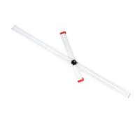 Eujgoov Règle en Forme de T Réglable en Alliage d'aluminium, Règle d'angle pour le Travail du Bois, 120cm pour une Mesure de Précision et une Utilisation Polyvalente