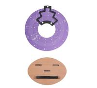 Eujgoov Roue du Cercle des Quintes pour Guitare, Tableau des Accords en | Alliage D'aluminium, Support en érable, Guide D'affiche, Apprentissage de la Musique, Écriture de Chansons, Pratique de la