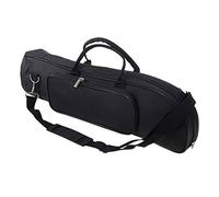 Eujgoov Sac pour Trompette en Nylon Léger et Durable avec Double Fermeture éclair, Doublure Douce, Poignée Ergonomique, Bandoulière Réglable, Design Simple et Tendance pour Le