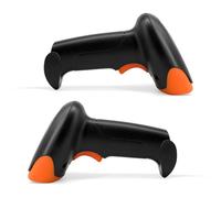 Eujgoov Scanner de Codes-Barres U20 USB Filaire 2D avec Capteur d'image CMOS pour supermarché, Entrepôt, Paiement Mobile, Prise en Charge du Code QR PDF417 (Connexion USB, 2.4G et BT)