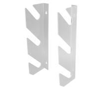 Eujgoov Skateboard Mur Mount Acrylique à 3 Niveaux Horizontal Afficher Horizontal Affiche pour Les Longboards Snowboards - Installation Facile pour Le Salon, Chambre [2 Pack]