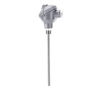 Eujgoov Sonde NPT à Thermocouple de Type K 1/2 Pouces, Capteur de (Type | Acier Inoxydable 304, Plage de -50 à 850 ℃, pour Chaudières Industrielles CVC et Instruments de Laboratoire, Tête de Borne