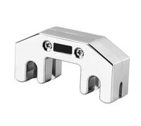 Eujgoov Sourdine pour Violoncelle, Silencieux en Métal pour une Pratique Silencieuse à la Maison, Taille d'ouverture Réglable, Parfait pour les Appartements et les Musiciens (BA36A Argent)