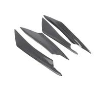 Eujgoov Spoilers de Pare-Chocs Avant Universels, Nageoires de Séparation des Lèvres de Carrosserie de 4pcs, Impacts d'absorber, Installation Facile, Look Agressif, Véhicules avec Protection de la