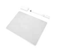 Eujgoov Tableau D'écriture Magnétique A5 Effaçable et Réutilisable avec | Texture de Papier Simulée, pour la Cuisine, la Maison, L'école, le Bureau, Particules Noires Lisses, Prise de Notes Précise