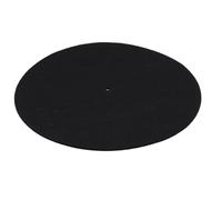 Eujgoov Tapis de Platine en Feutre 300 Mm, Anti-rayures, Réduction des Vibrations, Tapis de Lecteur de Disque, Réduit le Bruit, Améliore la qualité Sonore avec Ajustement Standard pour