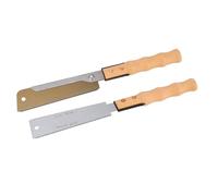 Eujgoov Tenon à Queue d'aronde Coupe Affleurante pour Scie à Main avec Manche en Acier et Bois SK5 pour le Travail du Bois, le Jardinage et les Projets Domestiques