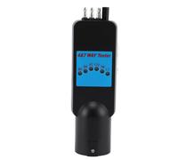 Eujgoov Testeur de Connecteur de Remorque 2 en 1, 6 Indicateurs LED, Testeur de Câblage 4 + 7 Voies pour Feux de Secours de Véhicule de Remorque RV