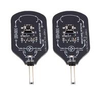 Eujgoov Testeur D'inductance, 2 Pièces Testeur de Bobine de Circuit imprimé Outil de Vérification Rapide des Défauts D'induction électromagnétique avec Conception Portable Compacte pour