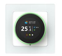 Eujgoov Thermostat à Bouton Intelligent WiFi, Lumière Rotative à Double Sens, Commande Vocale pour Le Chauffage de l'eau Domestique