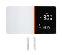 Eujgoov Thermostat de Régulateur de Température Intelligent pour Chauffage au Sol, écran LCD à Commande Tactile Numérique 95-240 V 5+1+1, Minuterie Programmable, avec écran LCD