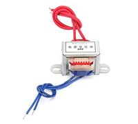 Eujgoov Transformateur de Puissance Unique AC vers 24 V, Convertisseur de Puissance en Nylon EI Ignifuge, Fil de Cuivre Complet 2 W 50 Hz pour Appareils Ménagers et équipements électroniques (24V)
