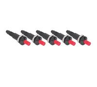 Eujgoov Un, Haute Température, PP Material Push Button Starter 5 Pièces Pack pour Le Gril de Barbecue, Le Camping, Le Pique-Nique avec du Gaz, l'huile. Facile à Transporter