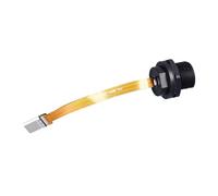 Eujgoov USB3.1 Câble PFC Standard Type C 3.1 Adaptateur de Connecteur fileté du Câble de Fiche Mâle USB3. PFC Soft FPC Extension Panneau d'Extension, Prise Femelle Arrière avec Adhésif AB