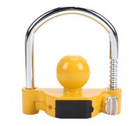 Eujgoov Verrouillage du Coupleur Universel Jaune Combinaison à 4 Chiffres 11 Les Positions de Verrouillage S'adaptent au 1-7/8 2 2-5/16 Pouces Couplers en Alliage en Alliage