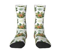 EujGvboU Chaussettes fantaisie Kawaii Sugar Skull - Chaussettes décontractées - Unisexe - Cadeau pour femmes, hommes, adolescents et adultes, Paresseux kawaii, Taille unique