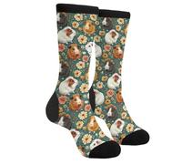 EujGvboU Chaussettes pour homme et femme - Cadeau amusant, Cochons d'Inde., Taille unique