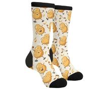 EujGvboU Chaussettes pour homme et femme - Cadeau amusant, Pomme de terre heureuse, Taille unique