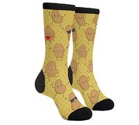 EujGvboU Chaussettes pour homme et femme - Cadeau amusant, Pomme de terre., Taille unique