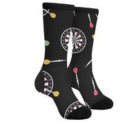 EujGvboU Lot de chaussettes amusantes et décontractées pour homme - Chaussettes d'équipage fantaisies, Taille unique
