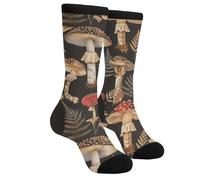 EujGvboU Lot de chaussettes amusantes et décontractées pour homme, chaussettes fantaisies, gris, Taille unique