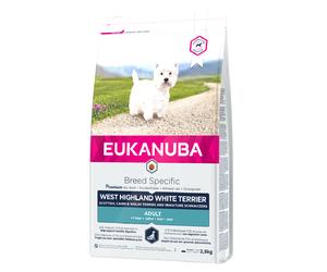 EUKANUBA Adult Breed Specific West Highland Terrier Chicken 2.5 kg