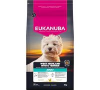 Eukanuba Aliments secs EUKANUBA Breed Care pour West Highland White Terriers Adultes 3 kg