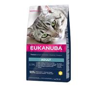 EUKANUBA - Croquettes Premium pour Chat Adulte - Alimentation 100% Complète et Equilibrée - Riche en Riz - Au Poulet Frais - Sans OGM, Sans Blé - Sac refermable - 10kg