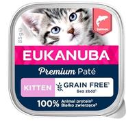 Eukanuba chaton pâté saumon sans céréales barquette 85gr