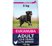 Eukanuba Chien Adulte Nourriture sèche Pour Grande Race Poulet 3kg
