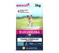 Eukanuba Chien Grain Free Adult S/M Chicken 3 kg