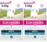 Eukanuba Chien Nourriture sèche West Highland Terrier Poulet 2,5kg (Lot de 2)