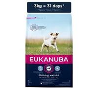 Eukanuba Chien Mature Nourriture sèche Pour Petite Race Poulet 3kg