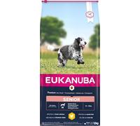 Eukanuba Croquettes pour Chien Senior pour Chiens de Taille Moyenne, Riches en Poulet Frais pour Un état corporel Optimal de Votre Chien, 12 kg