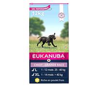 EUKANUBA Croquettes pour Chiot Grande Race Poulet - 12 kg