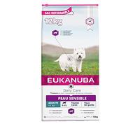 Eukanuba Croquettes pour chien DailyCare Peau sensible Adulte Hypoallergénique 12 kg