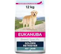 Eukanuba Nourriture sèche pour chien Golden Retriever Poulet 12 kg