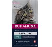 EUKANUBA Grain Free Adult Saumon 2 kg pour chats adultes