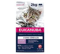 EUKANUBA Grain Free Kitten - Saumon sans céréales pour les chatons en croissance - 2 kg