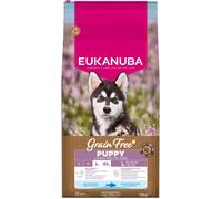 EUKANUBA Grain Free Puppy Large Ocean Fish 12 kg nourriture sans céréales pour chiots de grandes races avec du poisson