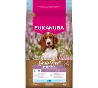 EUKANUBA Grain Free Puppy Small Medium Ocean Fish 3 kg nourriture sans céréales pour chiots de petites et moyennes races avec du poisson