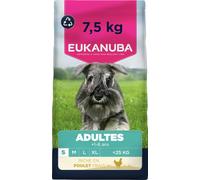 EUKANUBA Life Care Croquettes Chien Adulte Petite Race 1-8 Ans, Riche en Poulet Frais, Maintient Poids Optimal L-Carnitine, Oméga 3&6, prébiotiques, sans colorants, arômes artificiels ni OGM - 7,5 kg